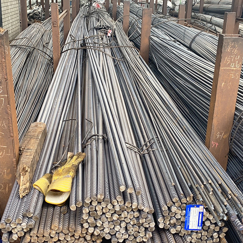 Shantou Supplies Hrb400 Three-Grade Threaded Steel Rebar, Ribbed Threaded Steel Rebar That Can Be Processed into Φ12-Φ25 Threaded Steel