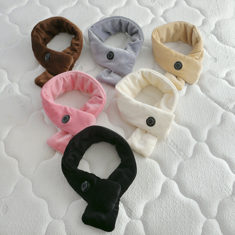 Cross-Border USB Heating Scarf Electric Heating Scarf 5V Low Voltage Autumn and Winter Warm Neck Protection Office Outdoor Gift Manufacturer