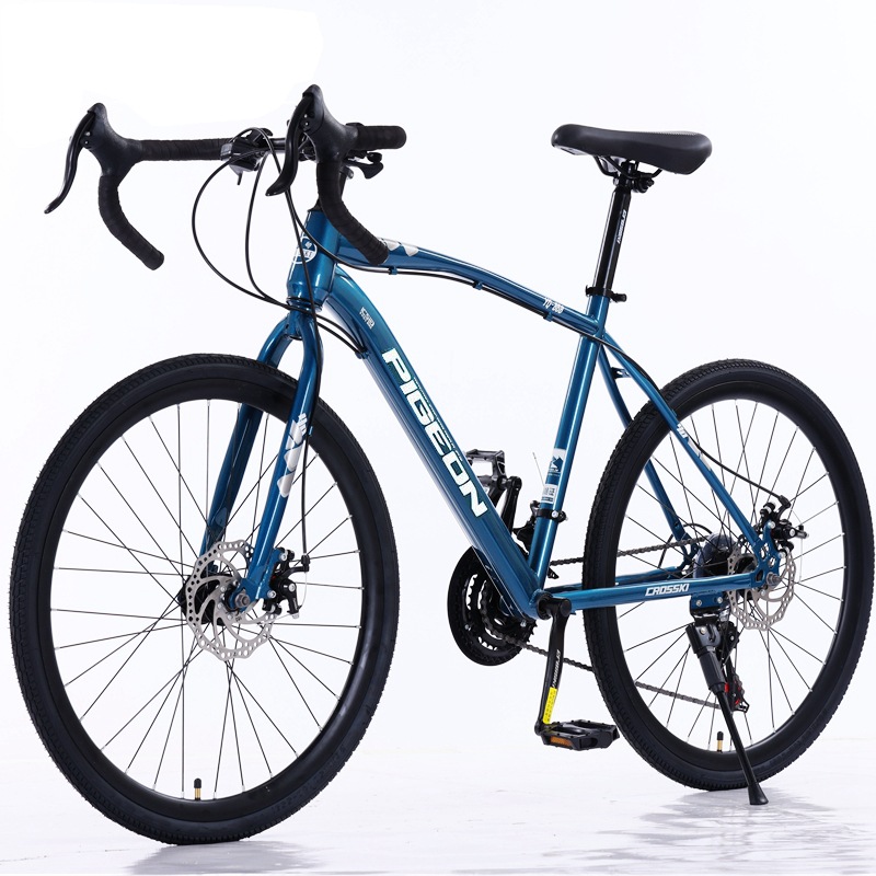 Carefully Selected Solid Tire Road Variable Speed Bicycles for Adults and Students 	 Racing Cycling
