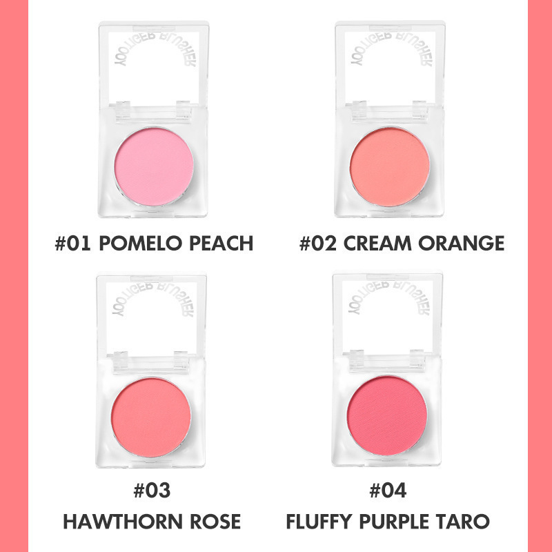 [Export/Cross-Border Yootiger Only] Whitening Matte Vitality Girl Natural Blush Single Color Blush 8110