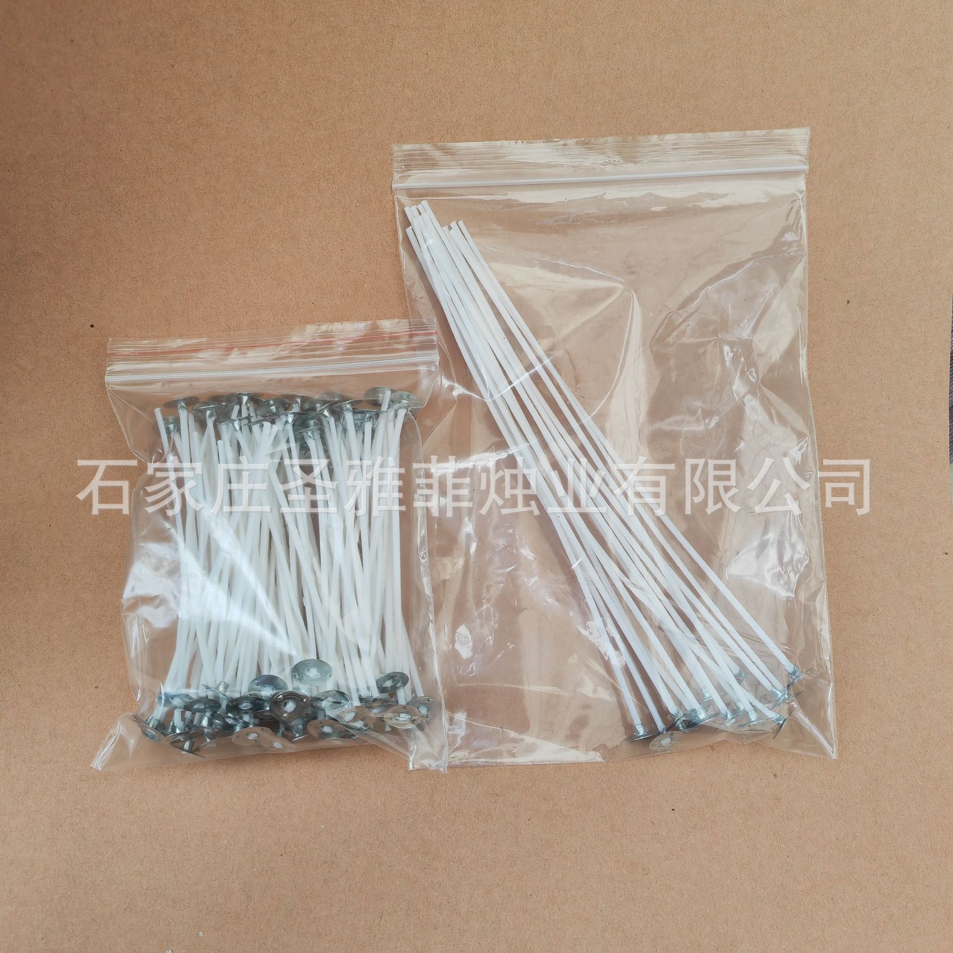 Candle Cotton Wick Wax Wick DIY Aromatherapy Candle Wick with Base Various Sizes