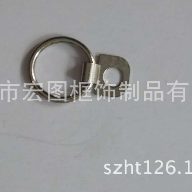 Round hanging ring factory direct hardware ring photo frame back plate hardware accessories/hook 12*22MM/pull ring