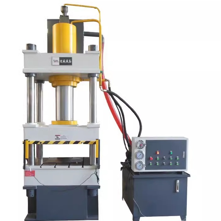 Four-column hydraulic press 100t200t315t400t630 ton small bearing stretch forming hydraulic press machine