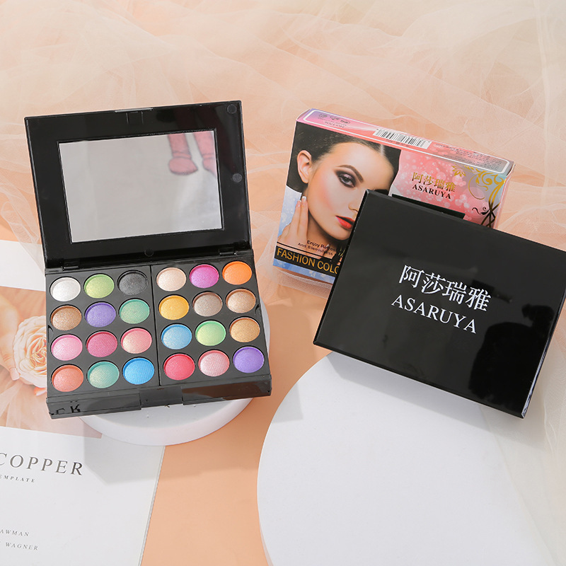 Cosmetic Eyeshadow suit Beginner Beauty Makeup Tools Full Set genuine goods Makeup Box Plate Stage Light Makeup Naked Makeup