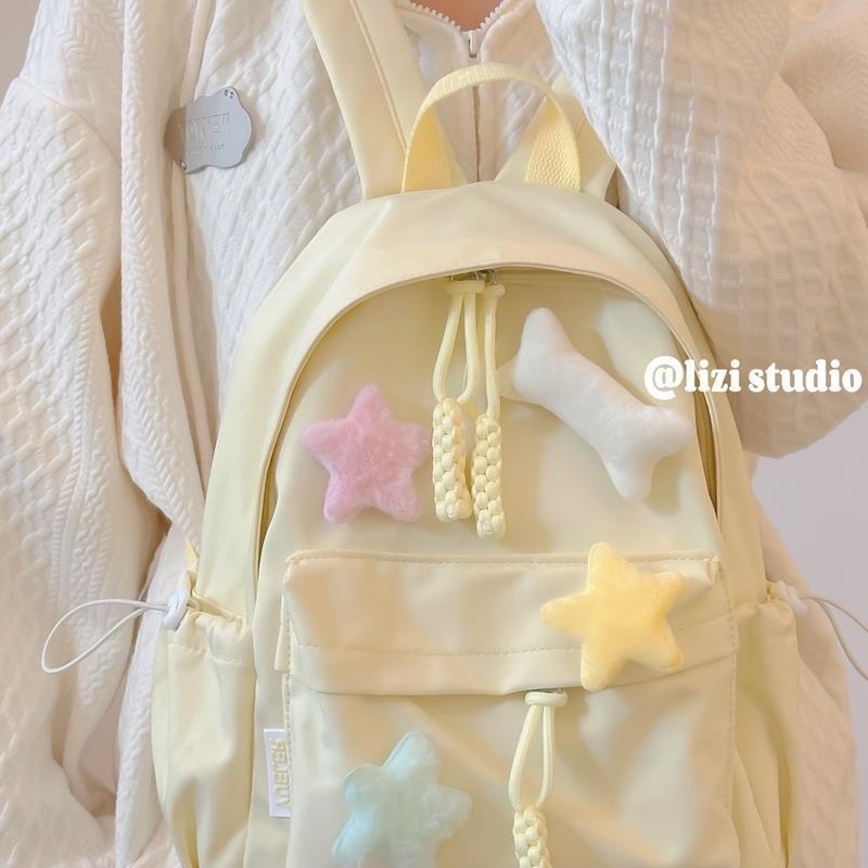 Школьный рюкзак для девочек, простой рюкзак для студентов средней и старшей школы