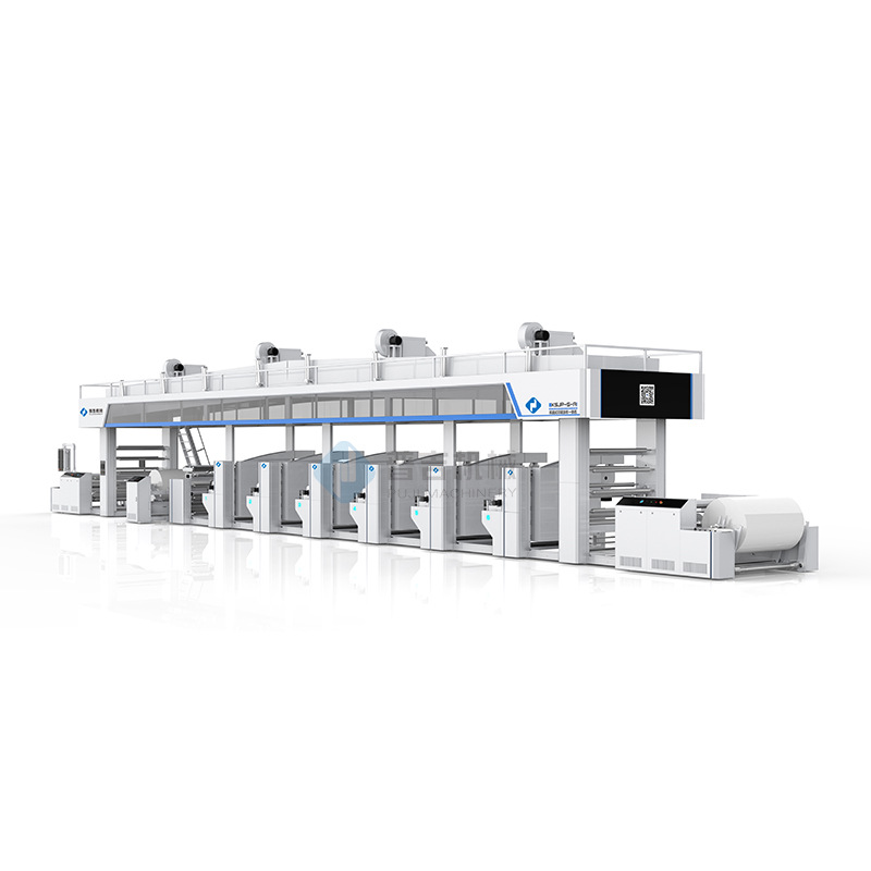 Высокоскоростная флексографическая машина для печати на дышащей пленке Pe, мягкая упаковка