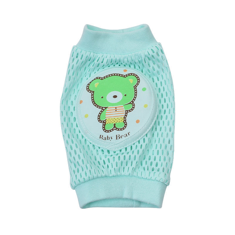 25 New Baby Knee Pads Baby Toddler Drop-resistant Crawling Protectors Children's Knee Mesh Summer Hair
