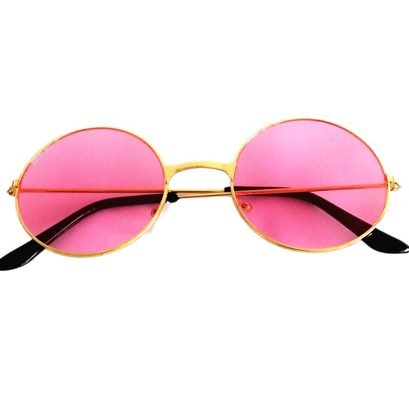 Cyber Red Hyaluronic Acid Yellow Duck Glasses 7001 Round Prince Plain Glasses