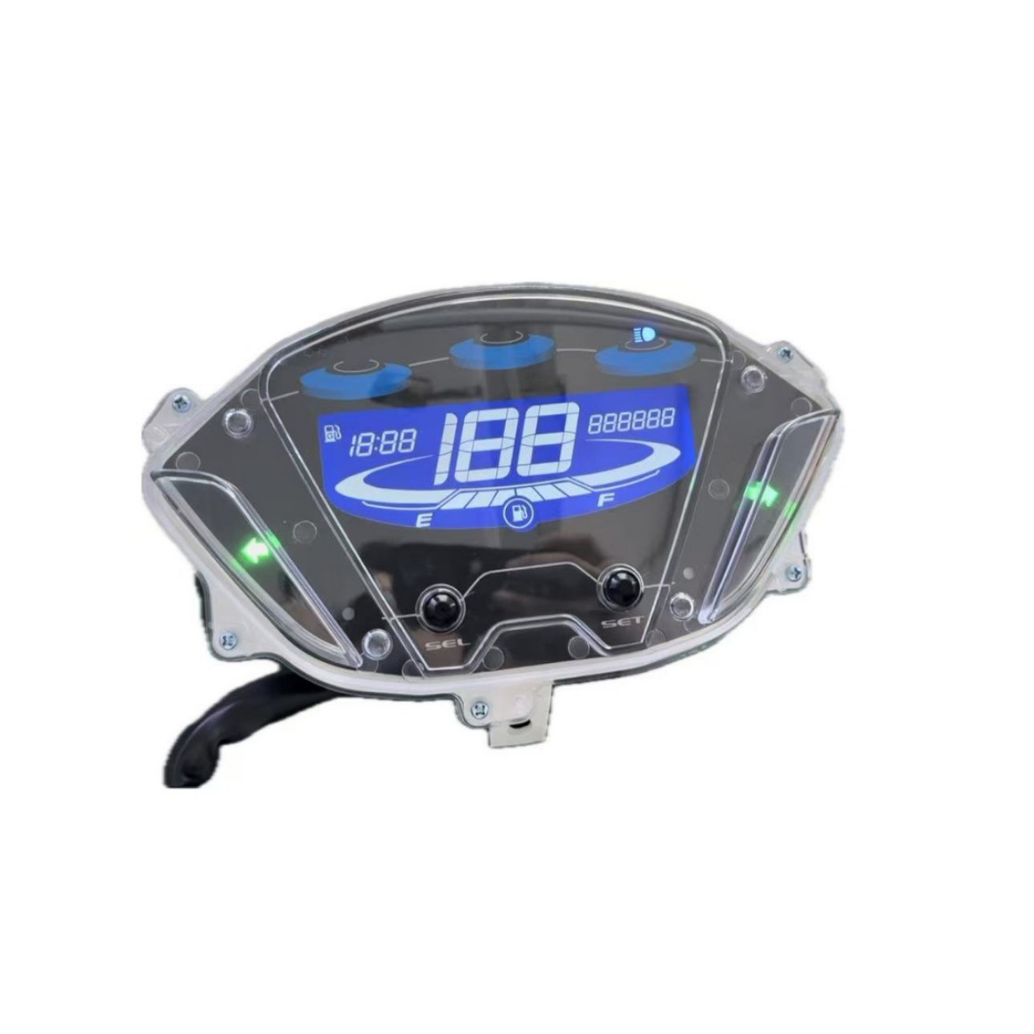 Meikeduo горячая продажа модифицированного мотоциклетного дисплея кодовый счетчик сборка подходит для Biz125 одометр механический спидометр