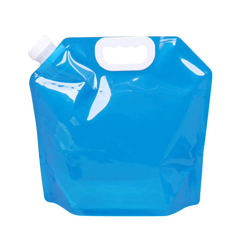 Faucet large capacity outdoor travel camping mountaineering portable portable folding water bag 5L-10L