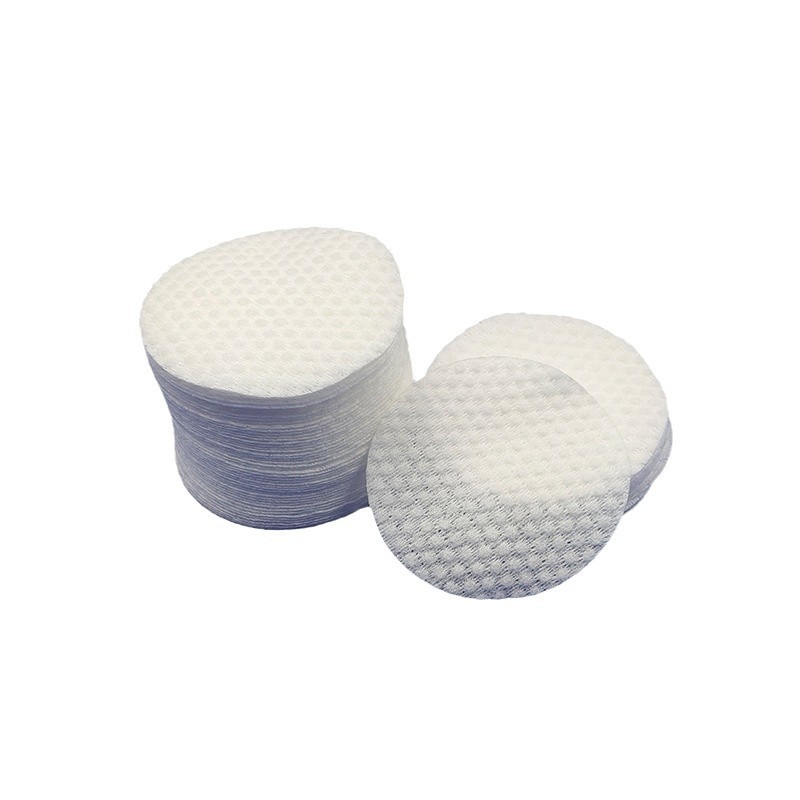 Pearl pattern small round thick makeup cotton makeup remover cotton beauty salon wet and dry plant fiber factory wholesale