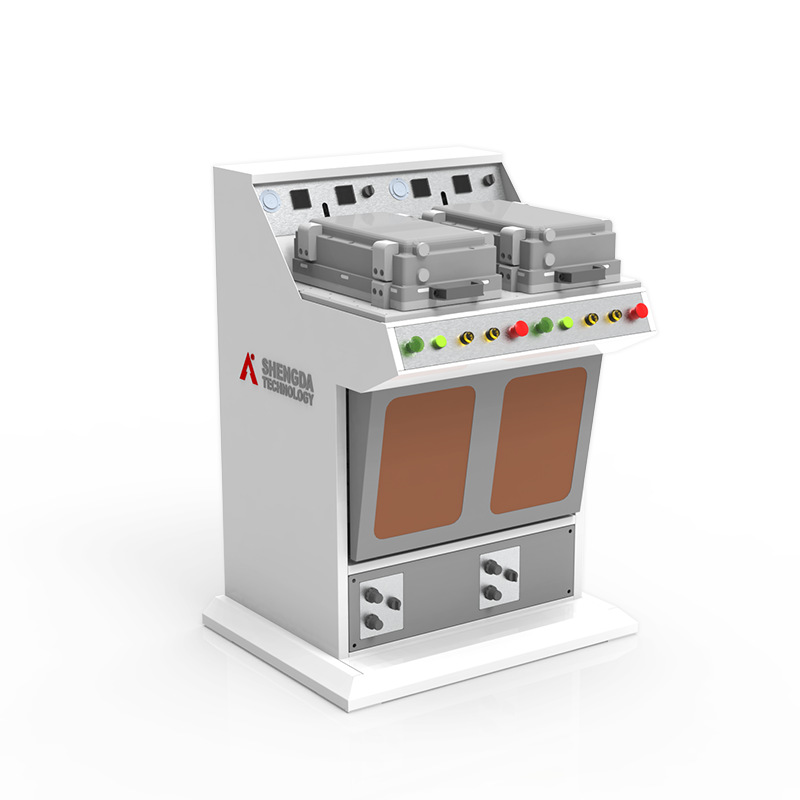 Shengda Technology Guangdong Keyi Shoe Type Adjustment Pressure Air Bag Dual Workstation Bottom Press Factory Direct Sale