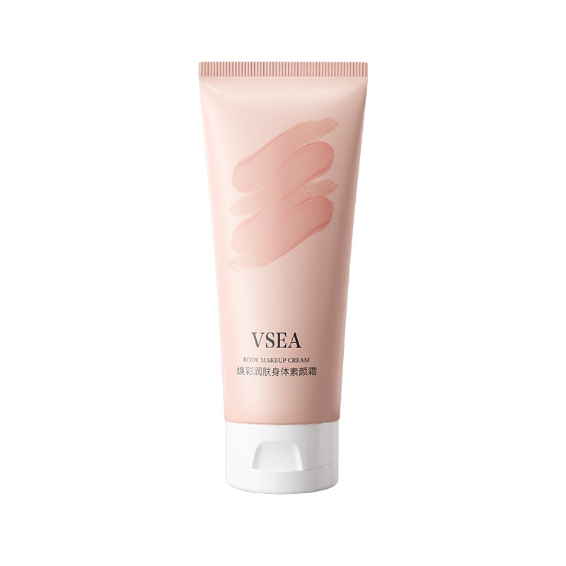 VSEA Brightening Moisturizing Pink Plain Cream Moisturizing Long-lasting Not Greasy Lazy Cream Body Cream Body Brightening Concealer
