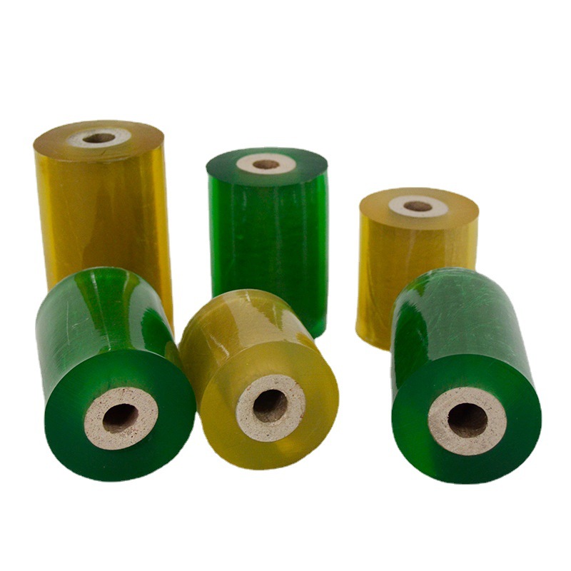 Wrapping film manufacturers pvc small roll stretch packaging industrial fresh-keeping grafting self-adhesive wire packaging wrapping film wholesale
