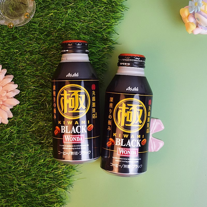 Japanese imported ASAHI ashiji Maruko black coffee deep fried sugar-free instant black coffee drink wholesale