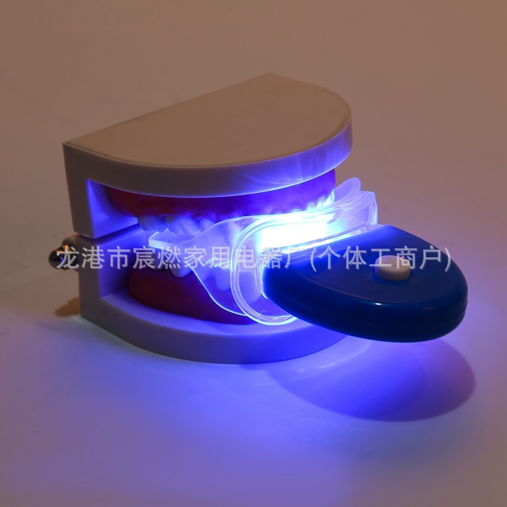 Cross-border exclusive for teeth whitening lamp mini lamp 1-5led blue light clinic household teeth whitening