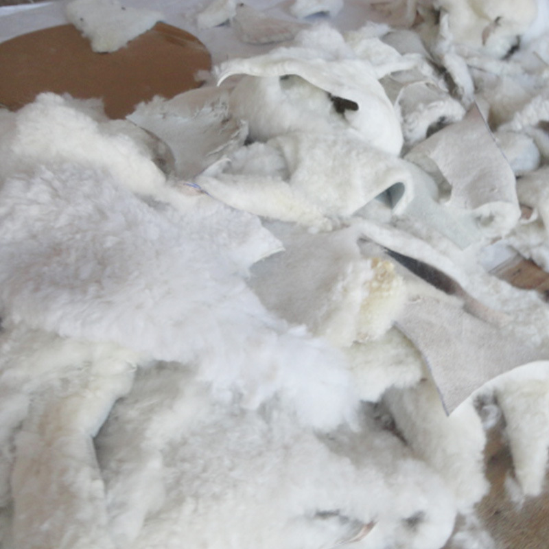 Supply of Large Pieces of Goatskin with More Than 5 Fingers, Dyed Goatskin Scraps, Colorfuled Shoe Lining Materials, Handmade DIY Wool Materials