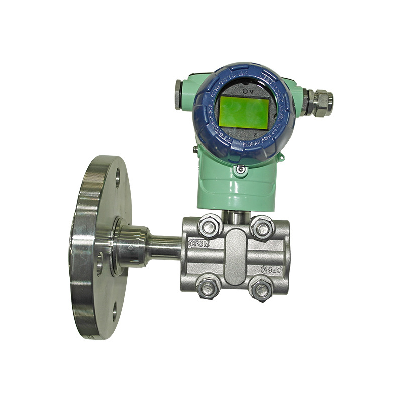 Single-Flange Liquid Level Transmitter with High-Definition Digital Display, Diaphragm Explosion-Proof Pressure Sensor, Intelligent Flange Capacitive Type