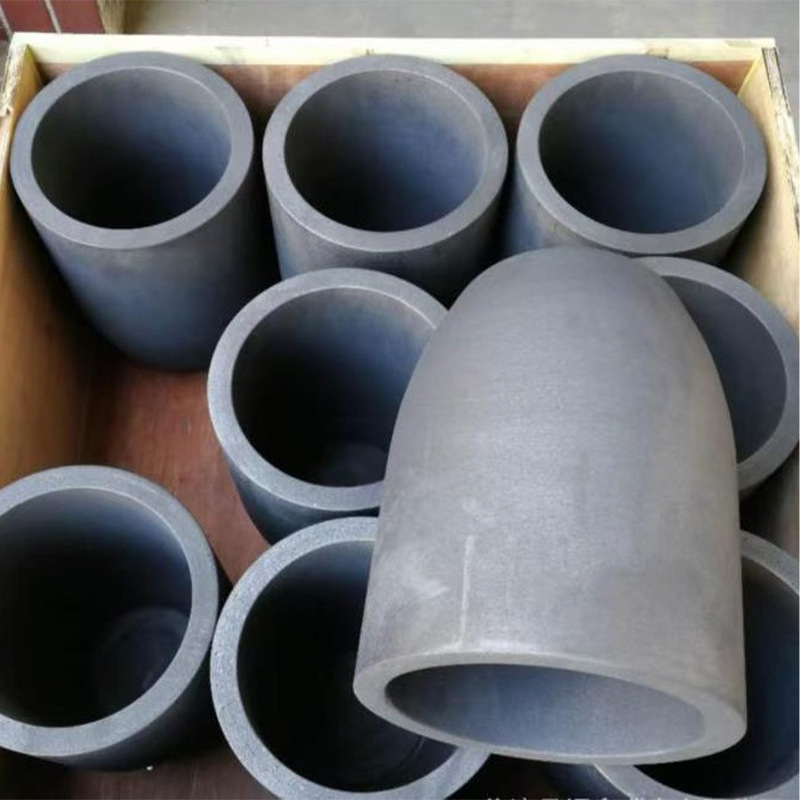 Graphite Crucible High Purity High Temperature Resistant Straight Corrosion Resistant Durable Kiln Stove Special Direct Supply Energy-Saving Antioxidant