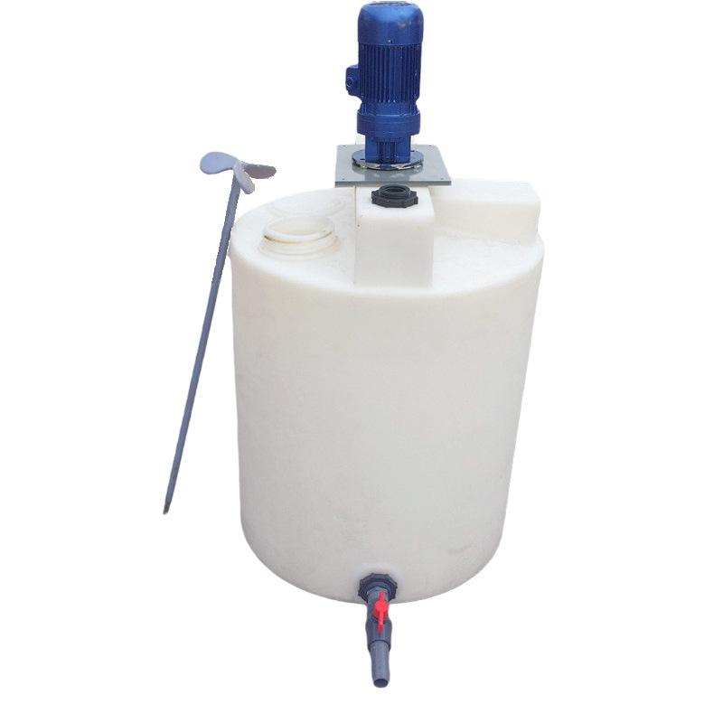 Plastic Mixing Barrel 1 Ton 2 Ton 3 Ton 5 Ton Acid and Alkali Resistant Dosing Box Water Treatment Metering Barrel Dissolution Mixing Tank