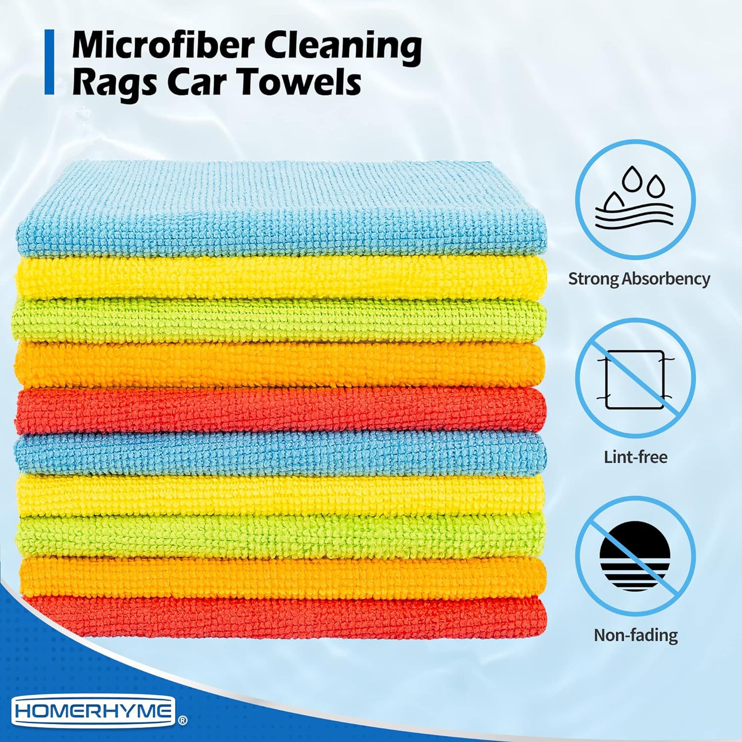 Cross-border Kitchen Special Dish Cloth Washing Cloth Household Appliance Cleaning Cloth Absorbent Dust Removal Small Square Towel Car Washing Towel Souring Pet