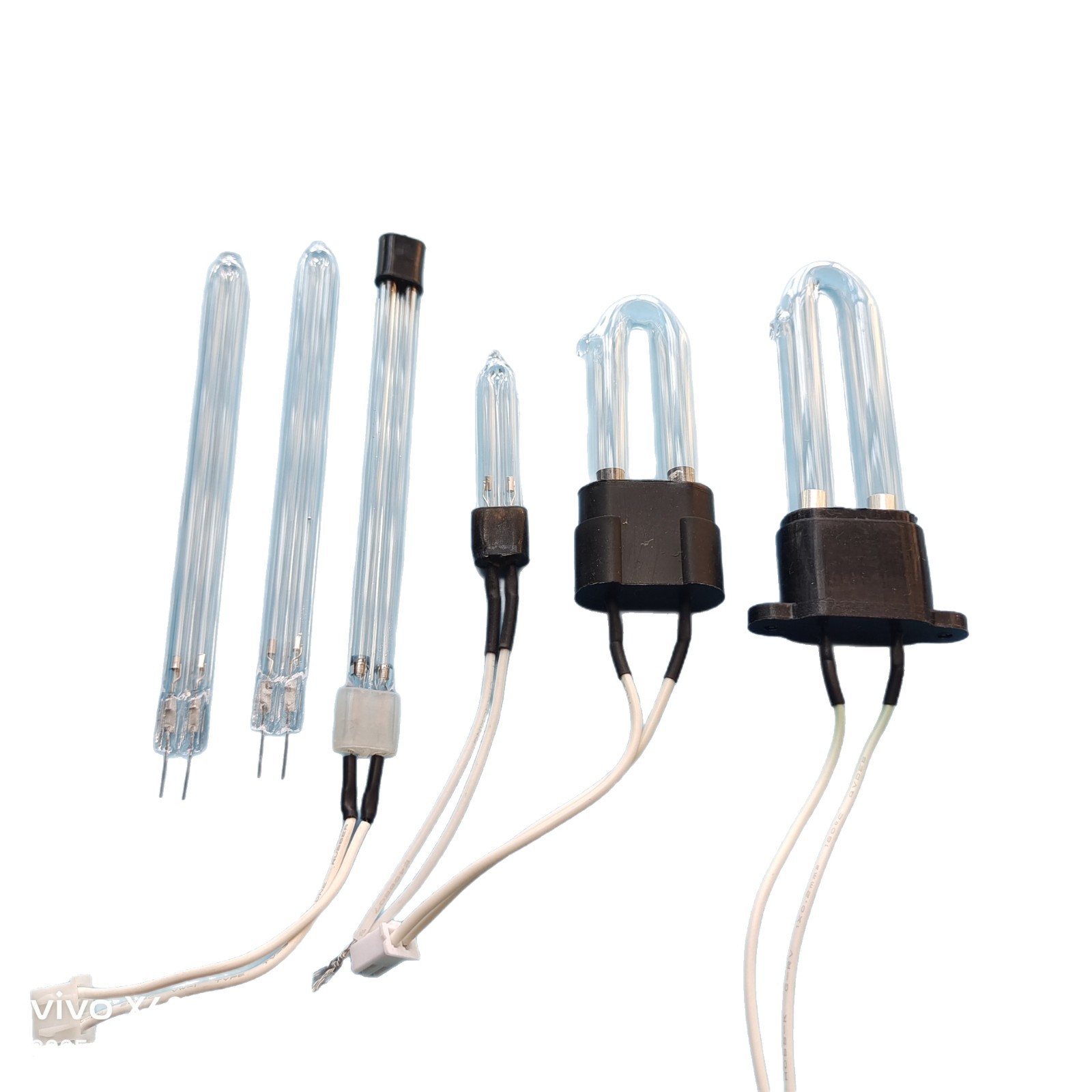 Cold Cathode Ultraviolet Disinfection Lamp U-Shaped/Straight Tube Beauty Instrument Disinfection Cabinet Toothbrush Sterilization Lamp for Germ Removal