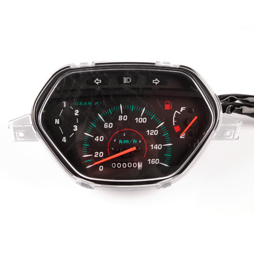 Motorcycle TBT110 mechanical instrument assembly code meter mileage oil meter display plate motorcycle instrument modification accessories