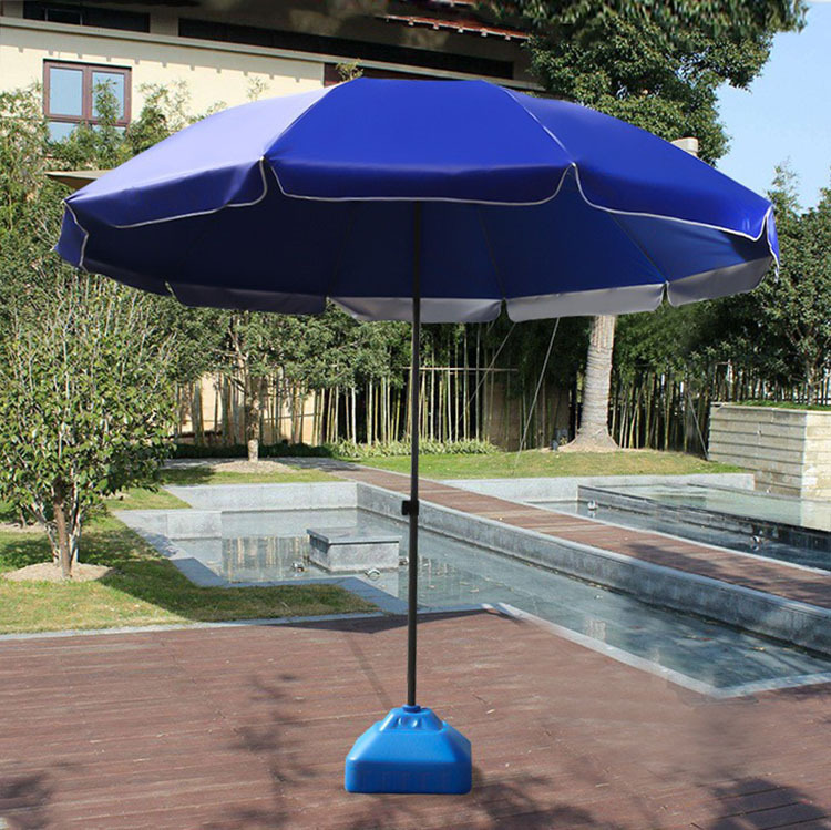 Круглый выдвижной уличный солнцезащитный зонт, большой пляжный зонт, павильонный зонт, складной рекламный зонт