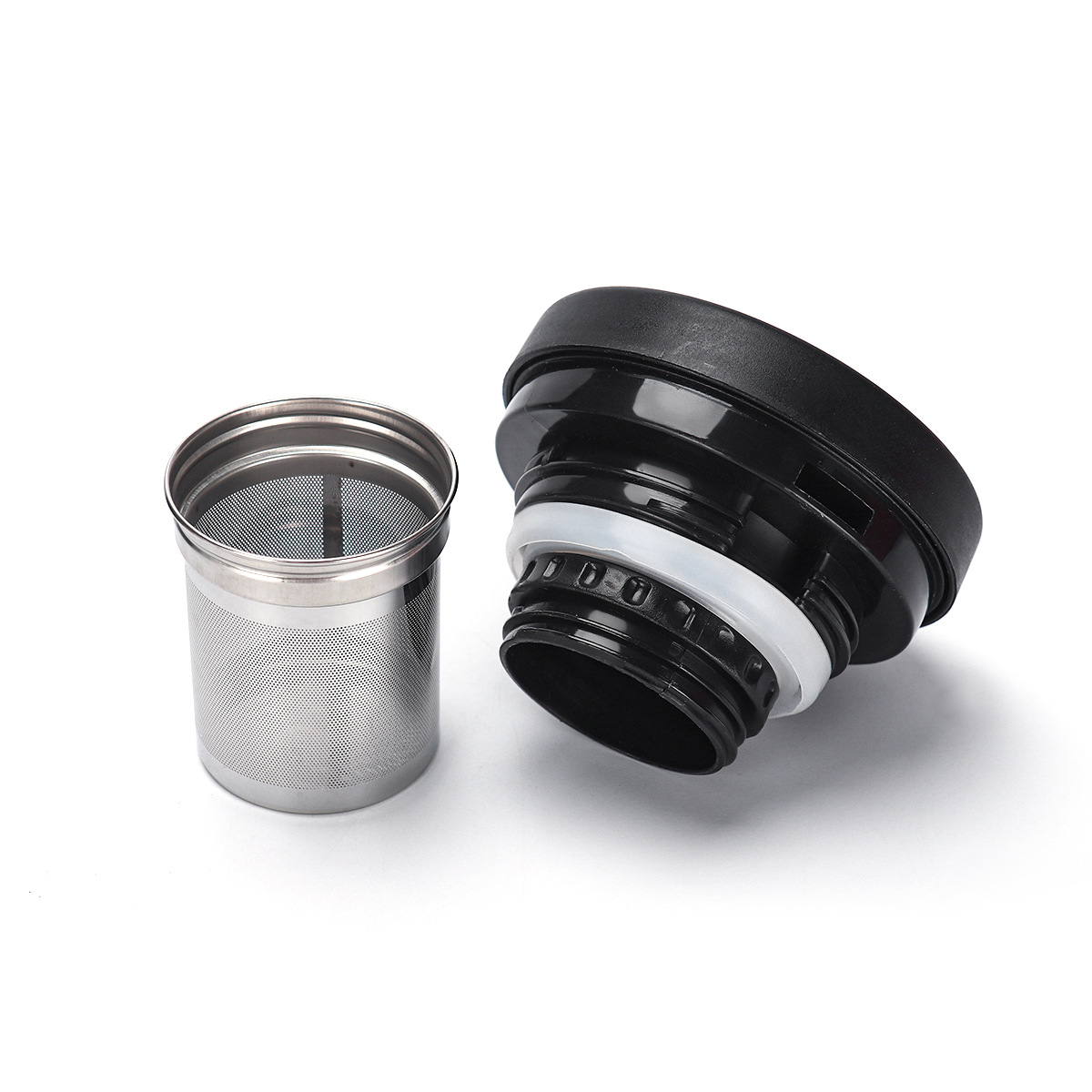 braised teapot new 316 stainless steel tea water separation insulation pot large capacity hot water kettle temperature display braised beaker