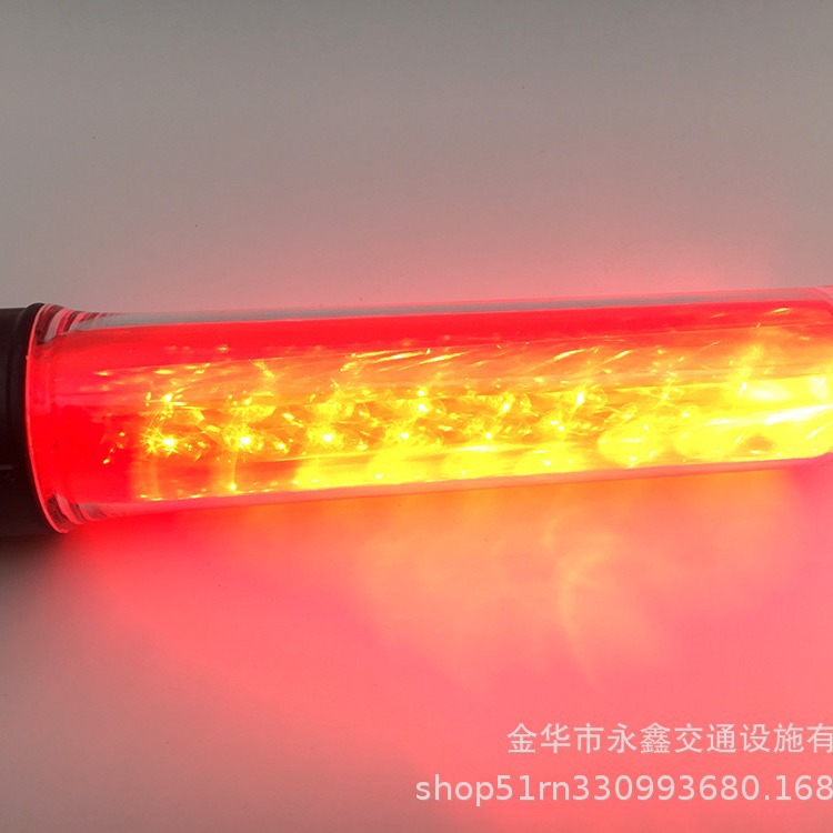 Rechargeable Multifunctional Traffic Baton LED Glow Stick Glow Stick 26CM Safety Warning Stick Factory Direct Sale