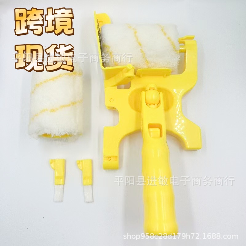 Многофункциональная кисть, роликовая кисть для обрезки и разделения цвета, без мёртвых углов