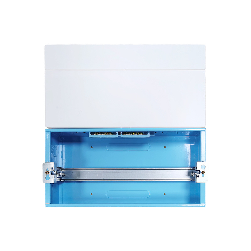 Plastic Concealed Distribution Box 2-48 Circuit Indoor Air Switch Box Electric Control Box Commercial Distribution Box Iron Bottom