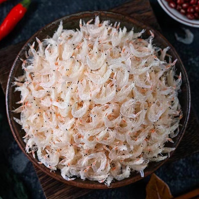 Shopee Dry Goods Flagship Store Shrimp 500g Fresh Calcium Supplement Raw Sun-Dried Ready-To-Eat Baby Sea Rice