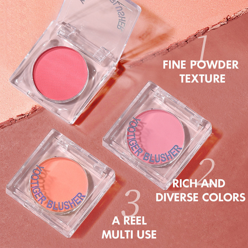 [Export/Cross-Border Yootiger Only] Whitening Matte Vitality Girl Natural Blush Single Color Blush 8110