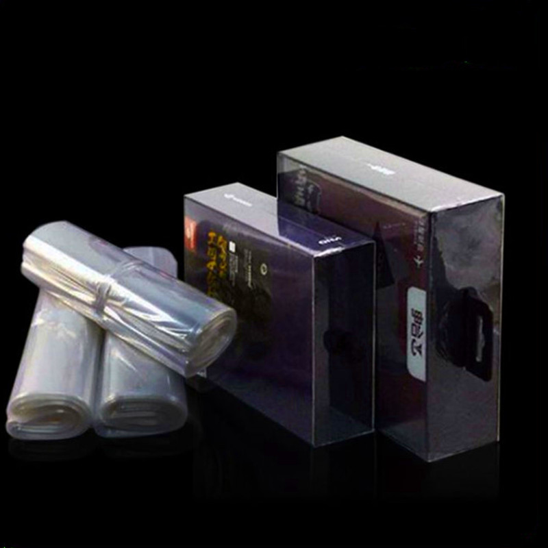 pof heat shrinkable folded film pof heat shrinkable cylindrical film bag transparent shrink film bag environmental protection film pof heat shrinkable bag factory