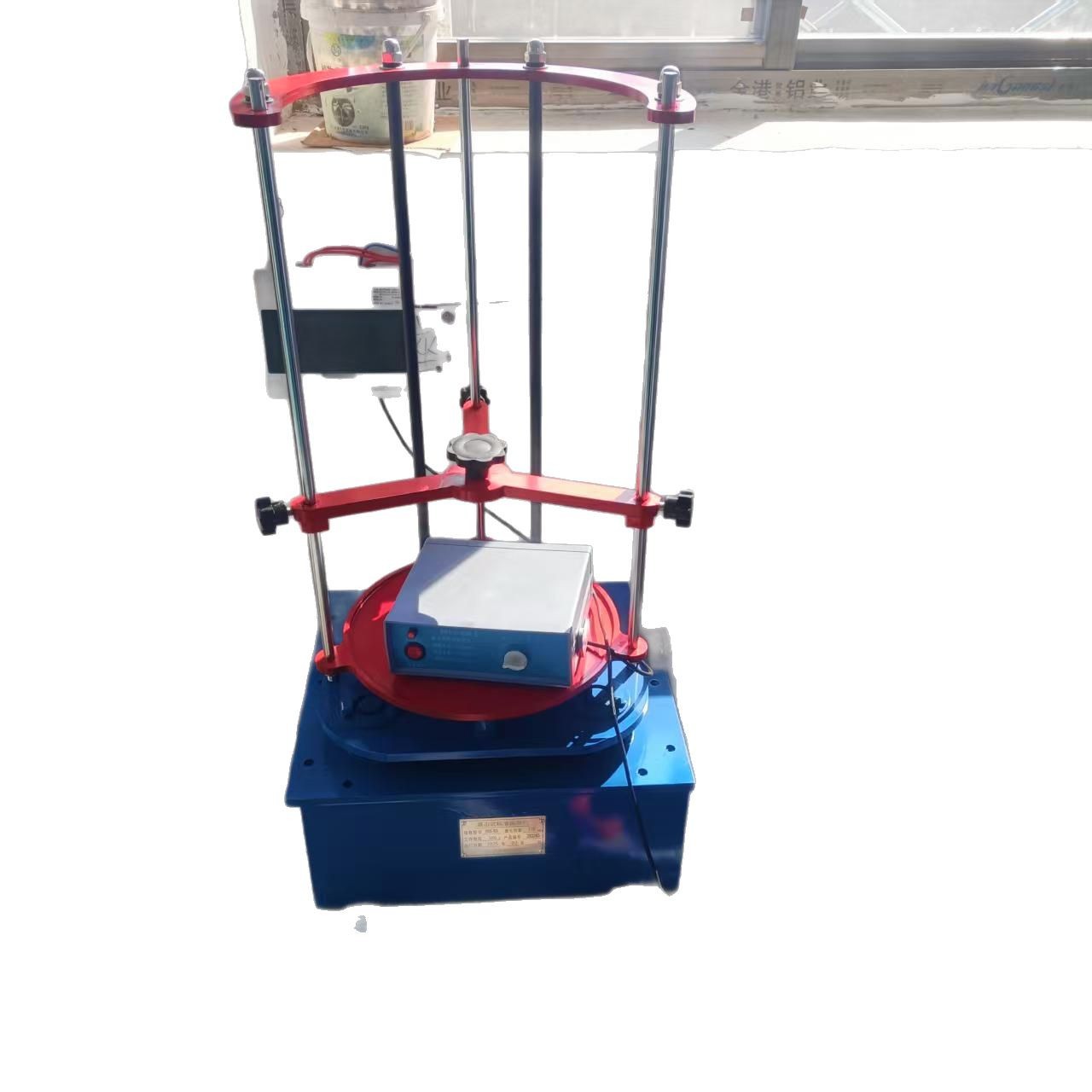 Impact Standard Vibrating Screen Machine Zbsx-92A Type Can Hold 200/300 Sieve Frame Top Impact Sieve Shaker Vibrating Instrument