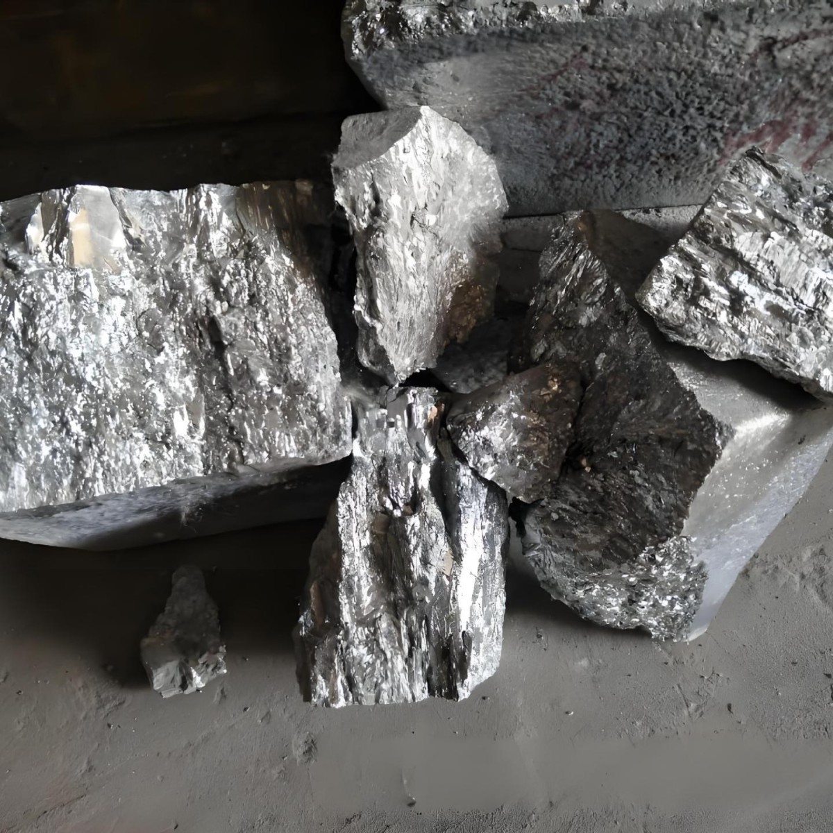 Processing and Customizing Silicon Iron Standard Block 75B Carbon and Iron Increasing Silicon Iron Block Silicon Iron Alloy for Casting and Smelting