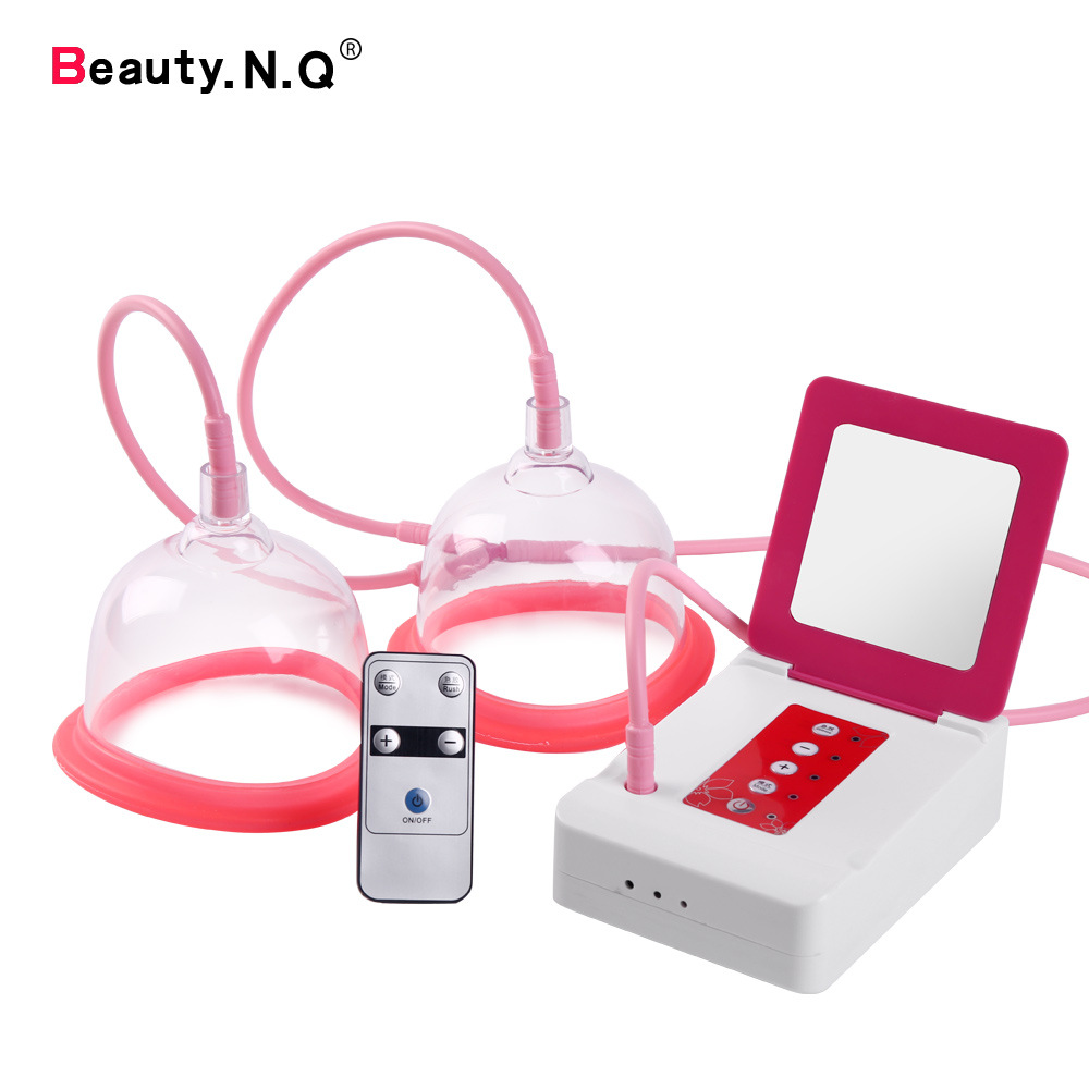 Breast Enlargement and Enhancement Device, Negative Pressure Vacuum Double-Cup Massager, Sagging Breast Enhancer, Shaping and Lifting Electronic Device