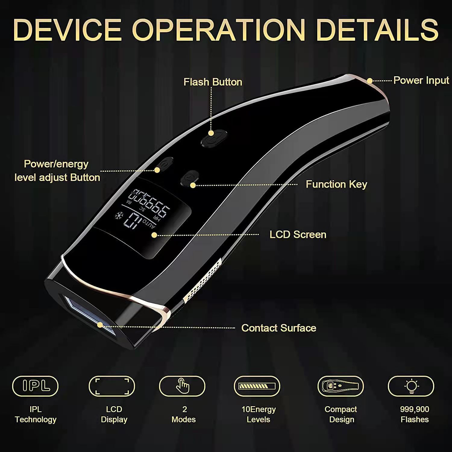 Cross-border milk light household beauty instrument face brightening light spot melanin photon skin rejuvenation instrument