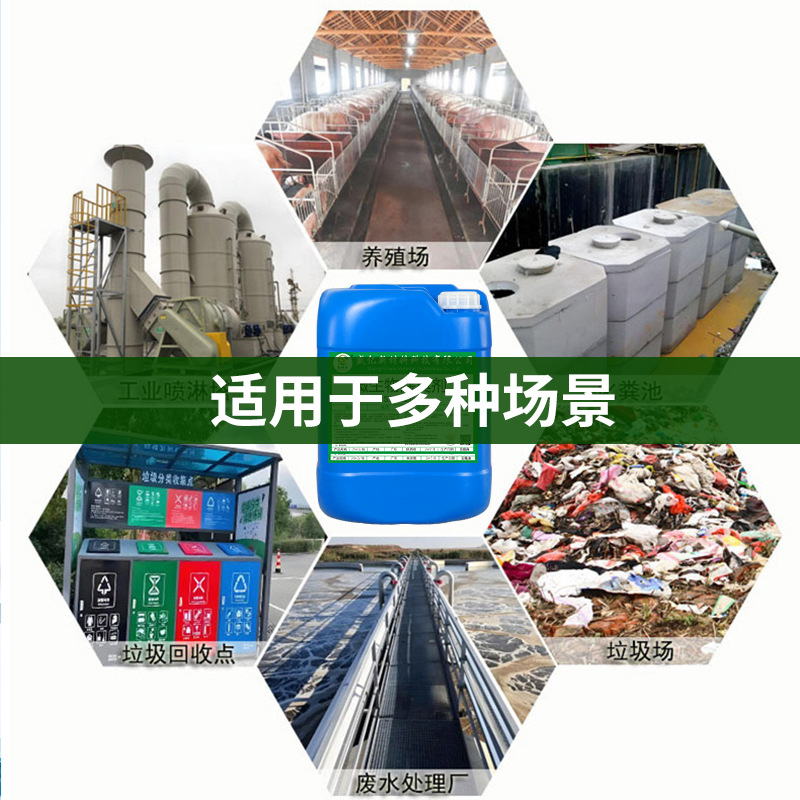 Microbial Deodorant Probiotic Strain Farm Sewage Landfill Deodorant Liquid Odor Strain Antibacterial