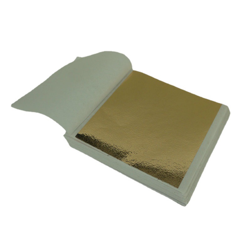 Manufacturer Wholesale High Quality 9cm Taiwan Imitation Gold Foil Ceiling Decoration Painting Manicure Multi-Color Gold Foil Paper