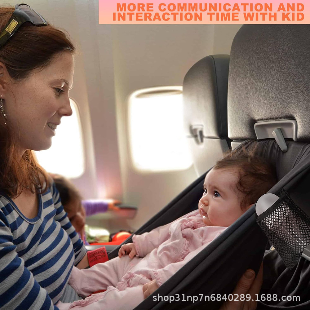 Toddler Aircraft Travel Bed Aircraft Travel Pedal Portable Toddler Aircraft Seat Extension Travel Bed