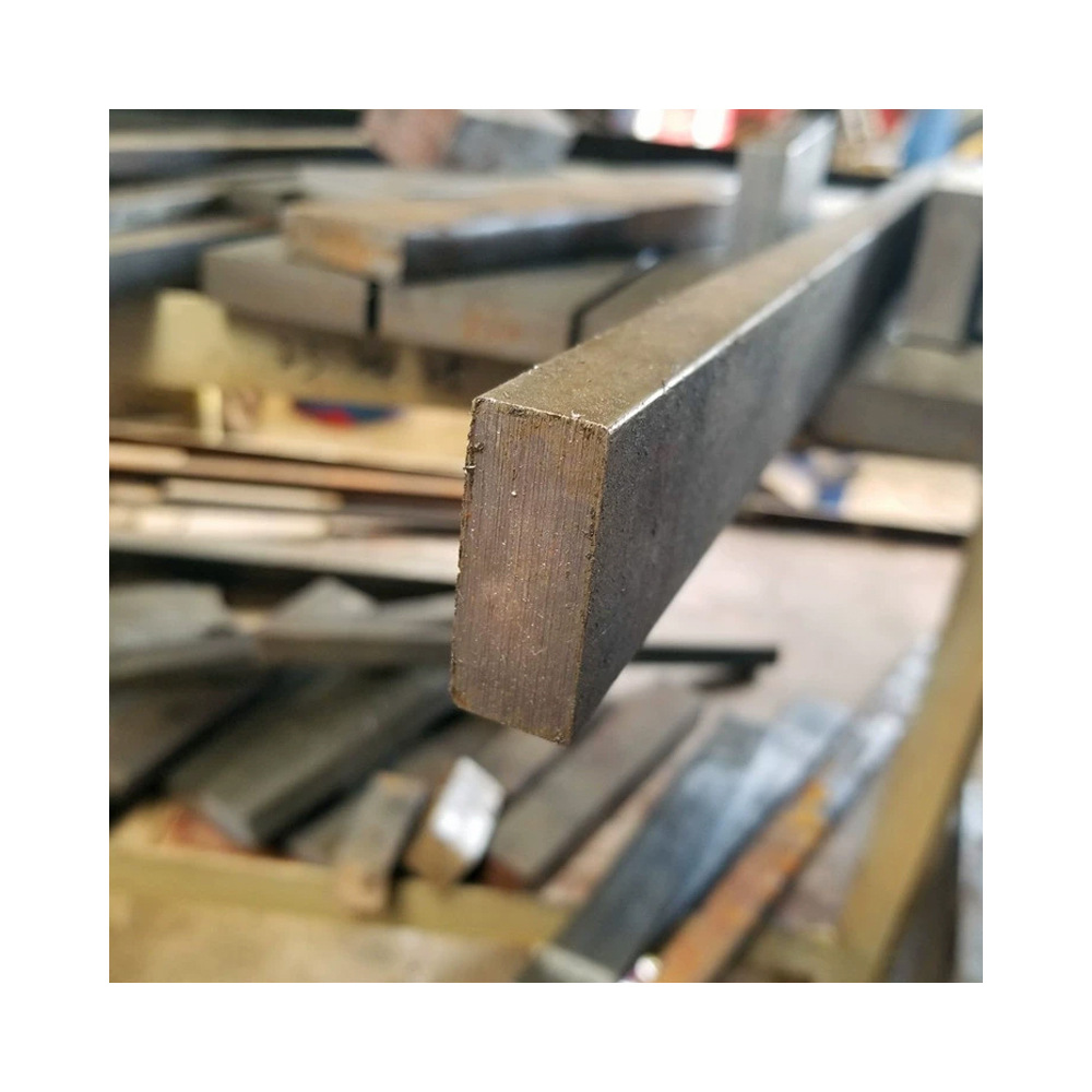 Q235B Cold-Pull Flat Steel Machinery Manufacturing Car Chemical Equipment Cold-Pull Bright Square Steel Flat Steel Bar Can Be Cut