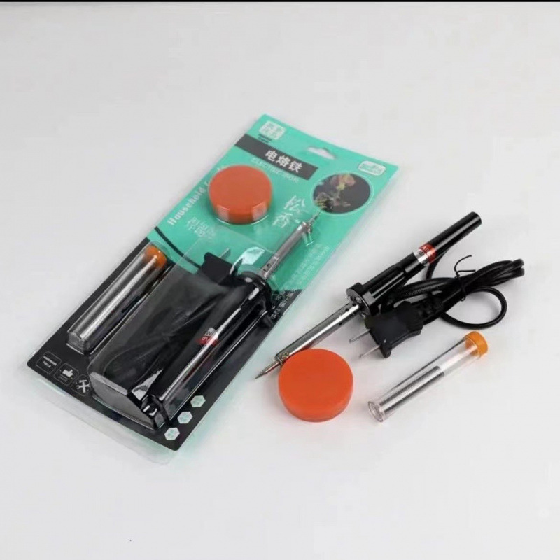 KS Electric Soldering Iron suit Household Appliances Maintenance Welding Line Electric Iron Soldering 30W Computer Motorcycle Maintenance Worker