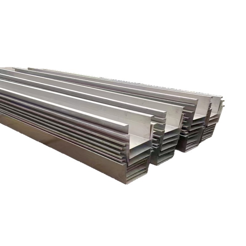Factory Direct Sales Stainless Steel Gutter Galvanized Steel Plate Stainless Steel Flat Plate Gutter Gutter Sink Steel