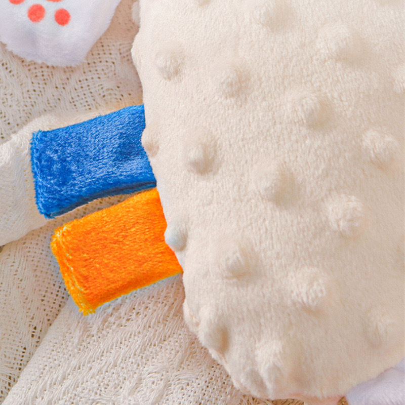 Sleep Comfort Doll Baby Can Enter Newborn Chew Pp Cotton Baby Artifact Doll Hand Puppet Teether Toy