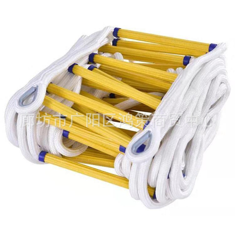 Electricity Construction Silk Soft Ladder Red Moisture-Proof Insulating Rope Ladder Zf011115 White Foldableing Insulating Soft Ladder