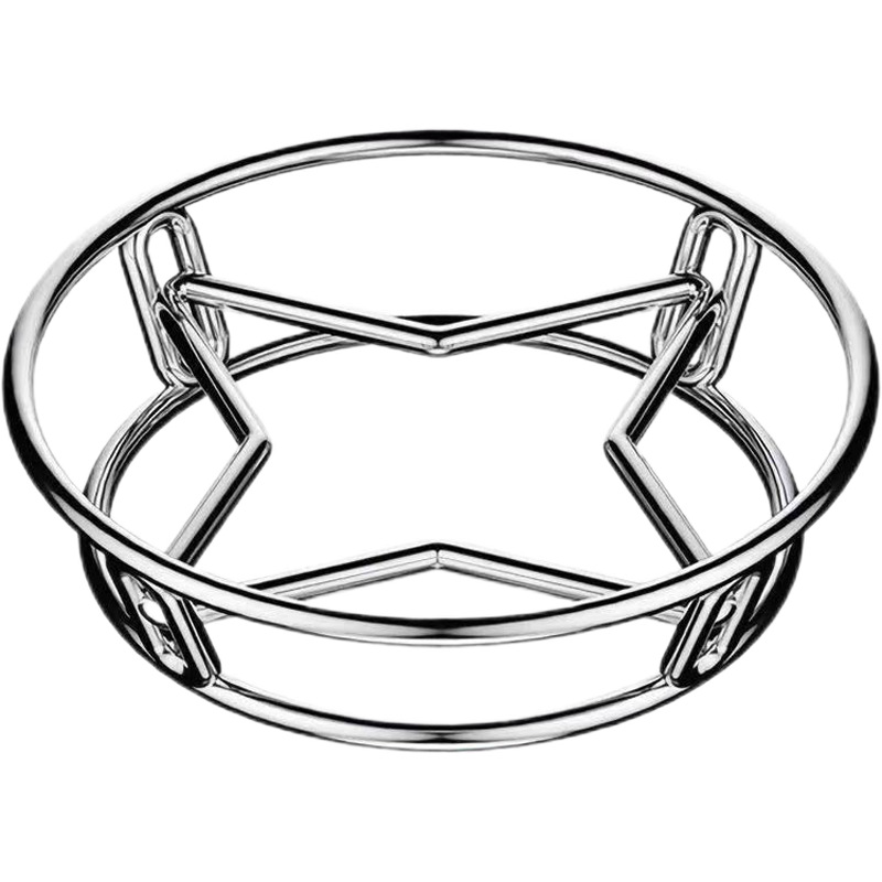 Stainless Steel Steamer Holder Wok Holder Pan Holder Pan Holder Anti-scalding Pot Holder Steaming Rack Storage Rack