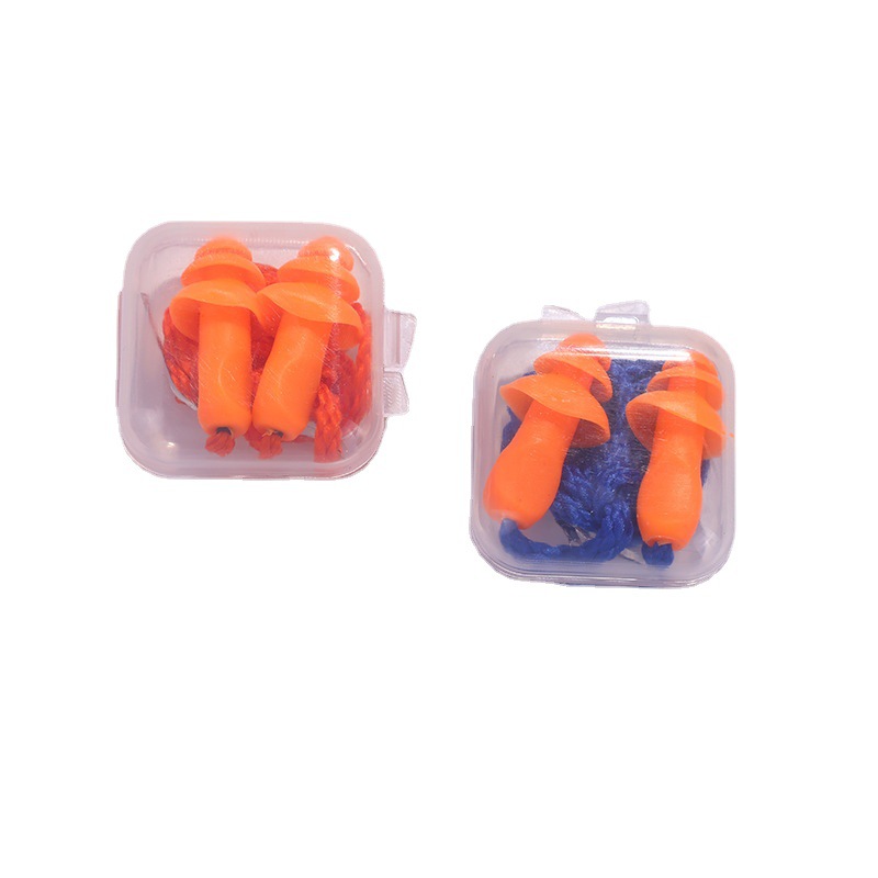 1270 Soundproof, Anti-Noise, No Disturb, Swimming, Sleep, Learning, Labor Protection, Christmas Tree with Wire Protective Earplugs