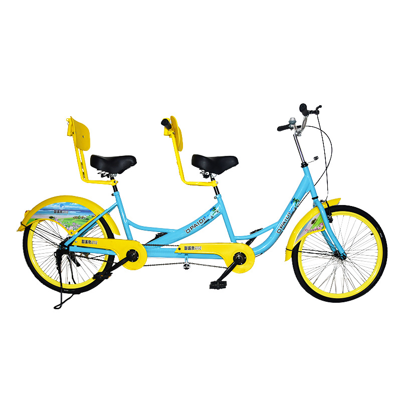 Two-Person Bicycles for Two Riders, Scenic Area Rental Sightseeing Bicycles, Wholesale Dropshipping, Special Cycling for Scenic Areas